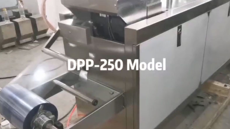 AL-PVC/AL-AL Máquina De Embalagem Blister, DPP-250